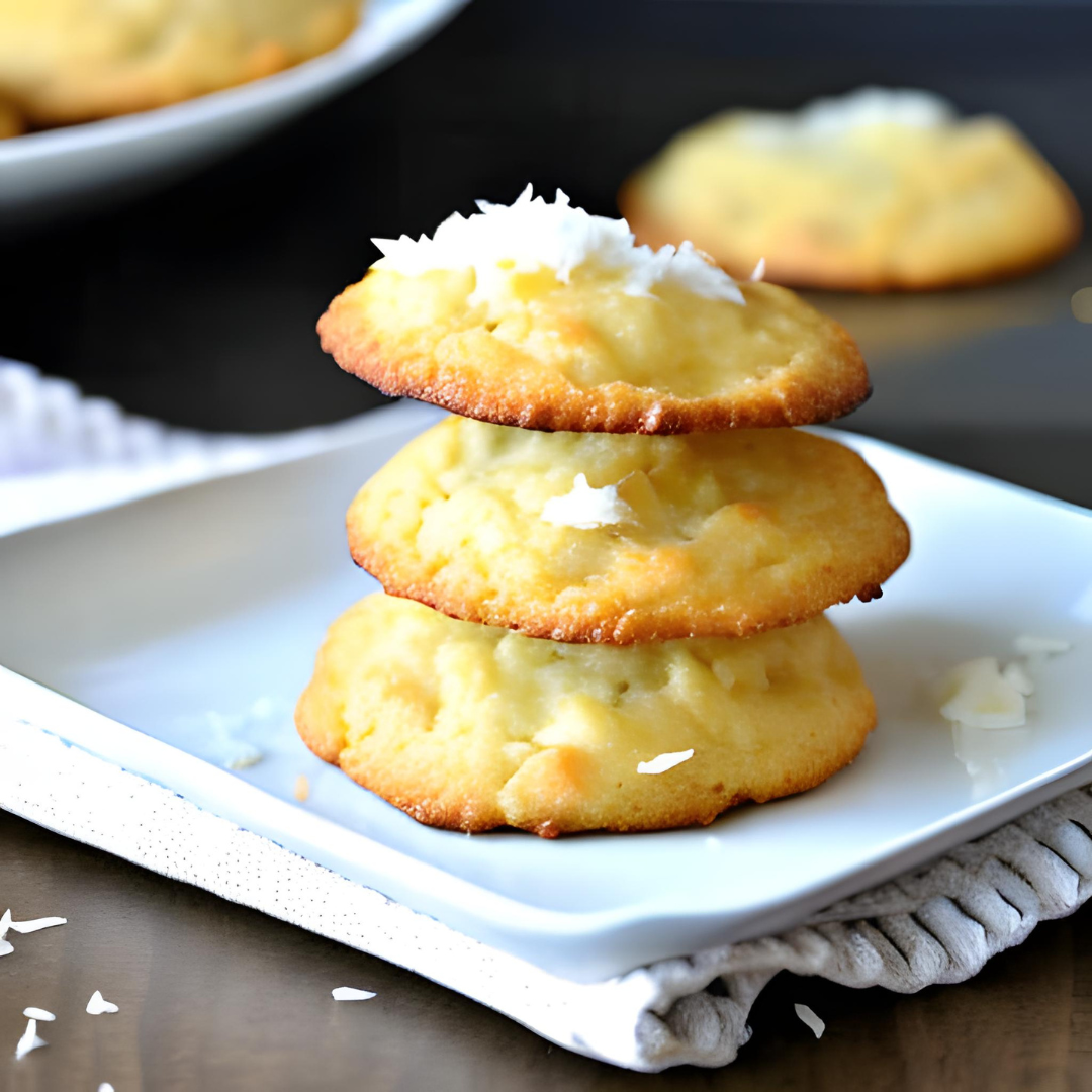 Cheesy Coconut Cookies