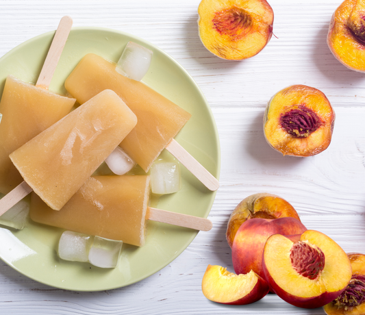 Bellini Peach Popsicle