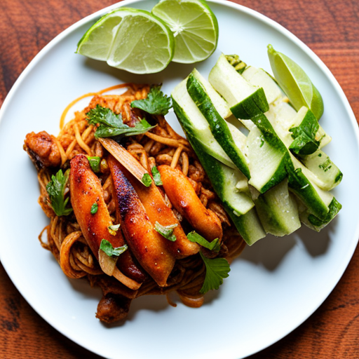 Chicken Vaca Frita with Calabeza