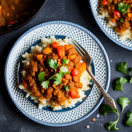 Picadillo with Cauliflower Rice