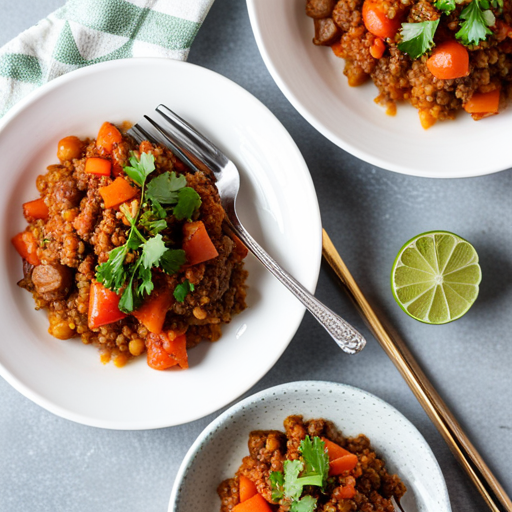 Picadillo with Cauliflower Rice