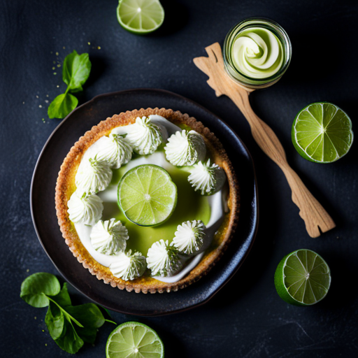 Key lime tart