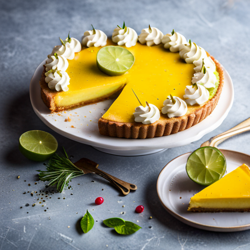 Key lime tart