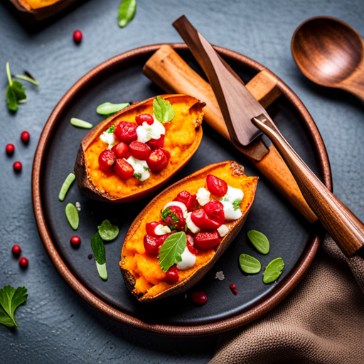 Baked sweet potato